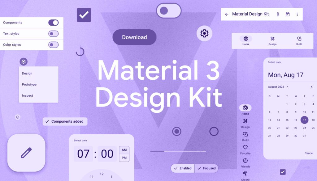 Material 3 Design Kit for Figma