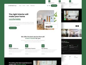 Interior landing page