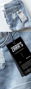 Free Jean Short Mockup